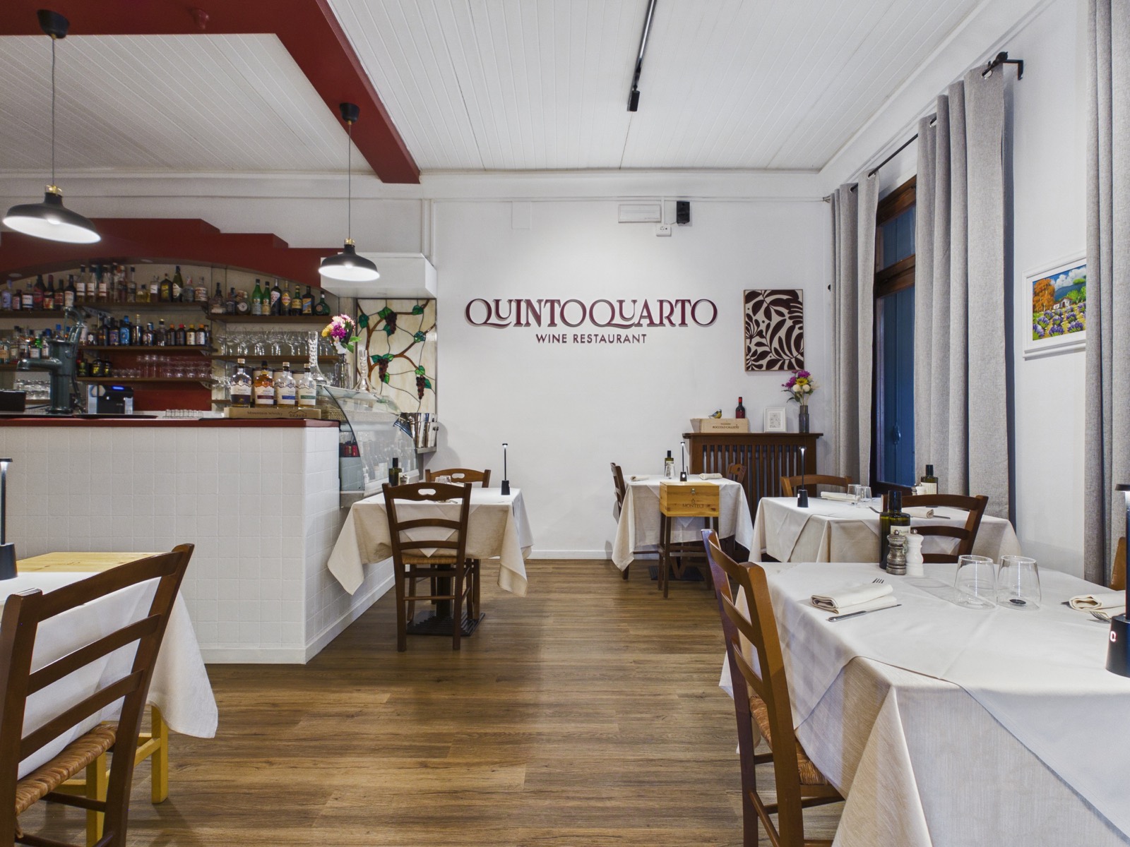 Interni QuintoQuarto Wine Restaurant